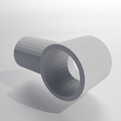 Mini T-Connector (Silvery&nbsp;Grey)