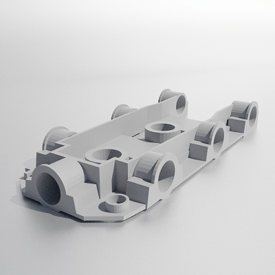 Alien Buggy Lower (Silvery&nbsp;Grey)