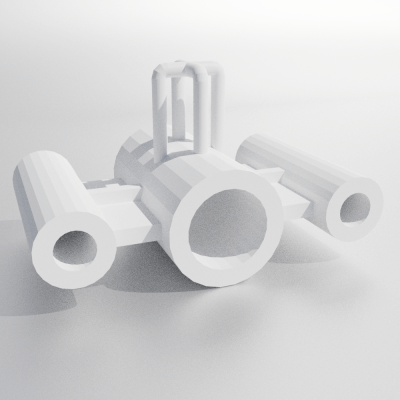 Tri-Connector Modified With T&nbsp;Connector